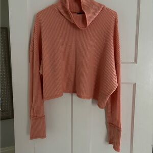 Wild Fable Coral Cowl Neck Shirt